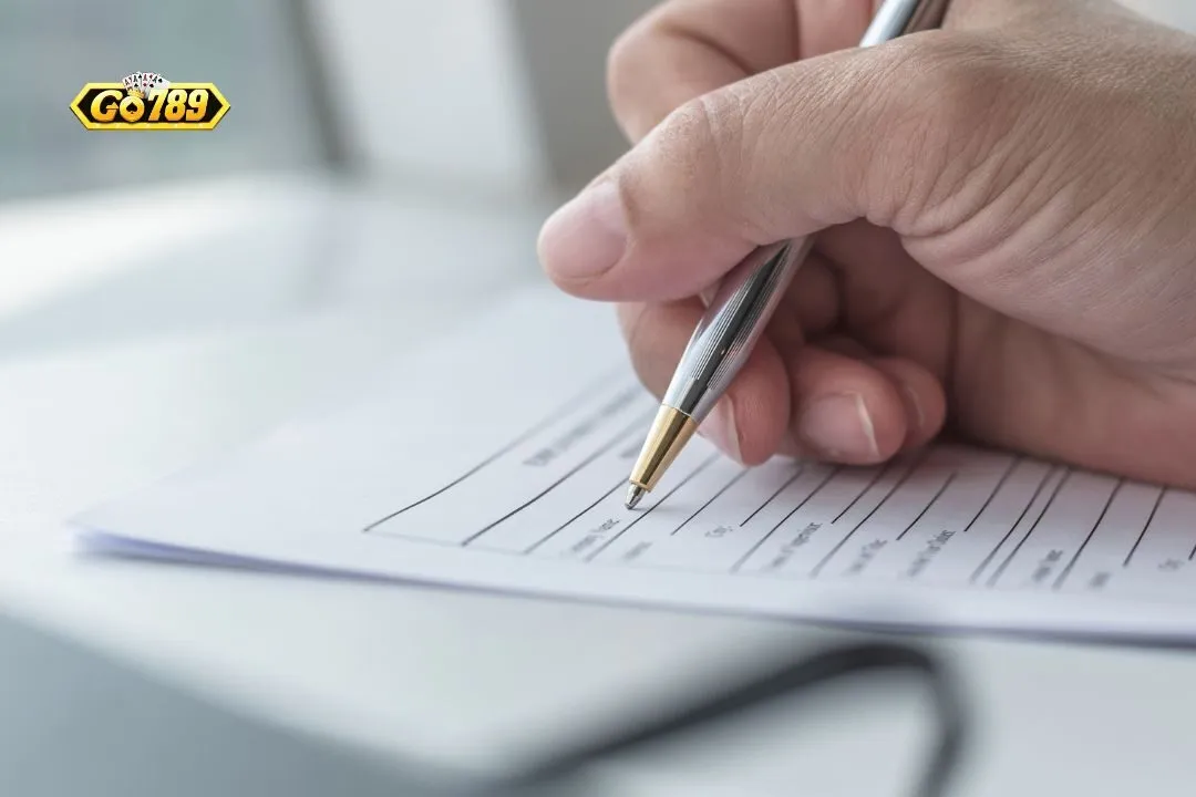 Đăng Ký GO789 - Tạo Tài Khoản Nhận Thưởng Chỉ Với 4 Bước 2 Hội viên điền thông tin vào mẫu đơn đăng ký tài khoản GO789