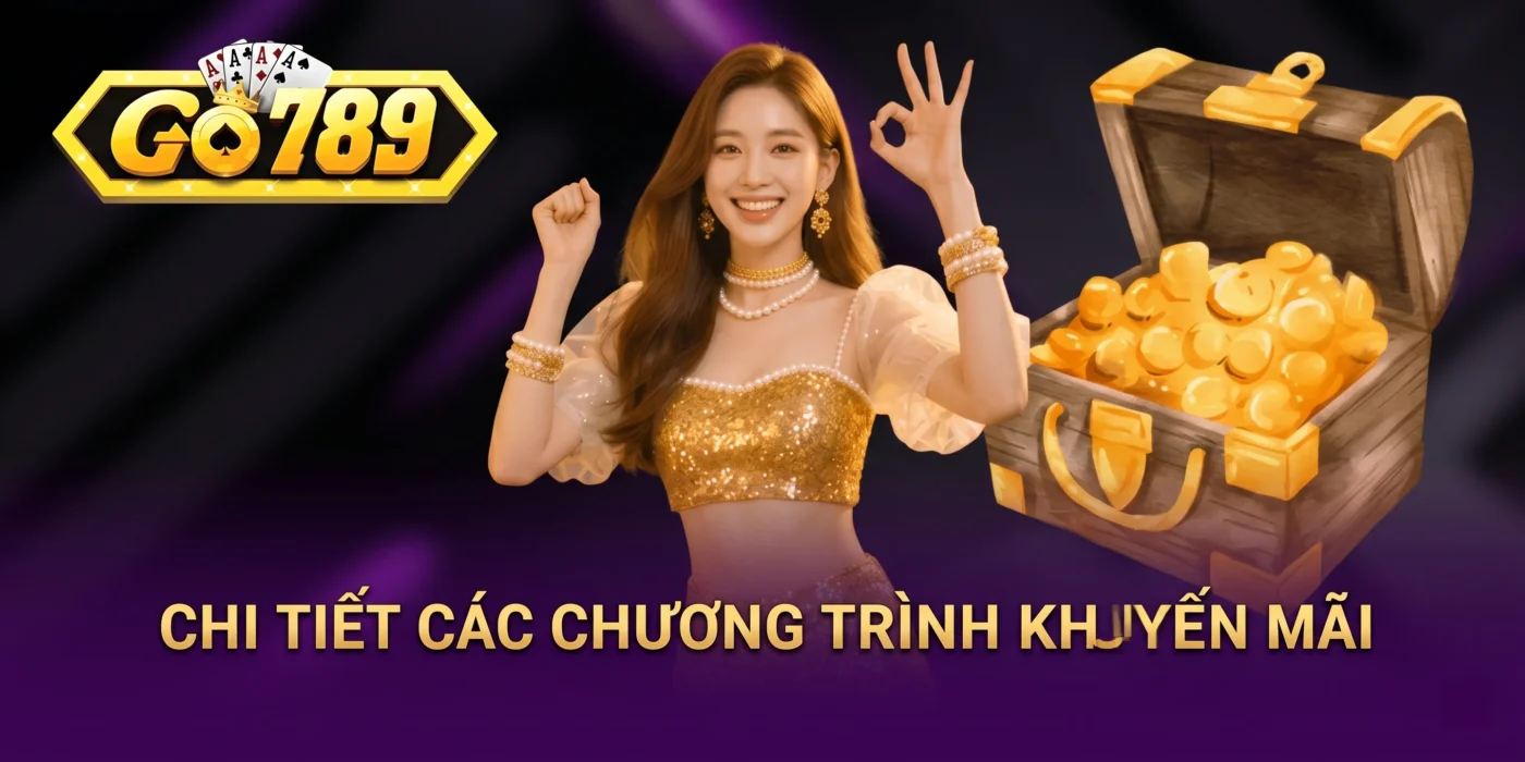 Chi tiết các chương trình khuyến mãi hot nhất tại GO789